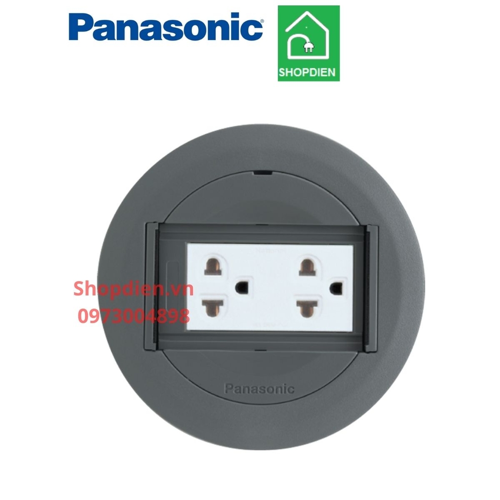 DU8193HTK-1 Panasonic ổ cắm đôi 3 chân âm sàn Floor Outlet
