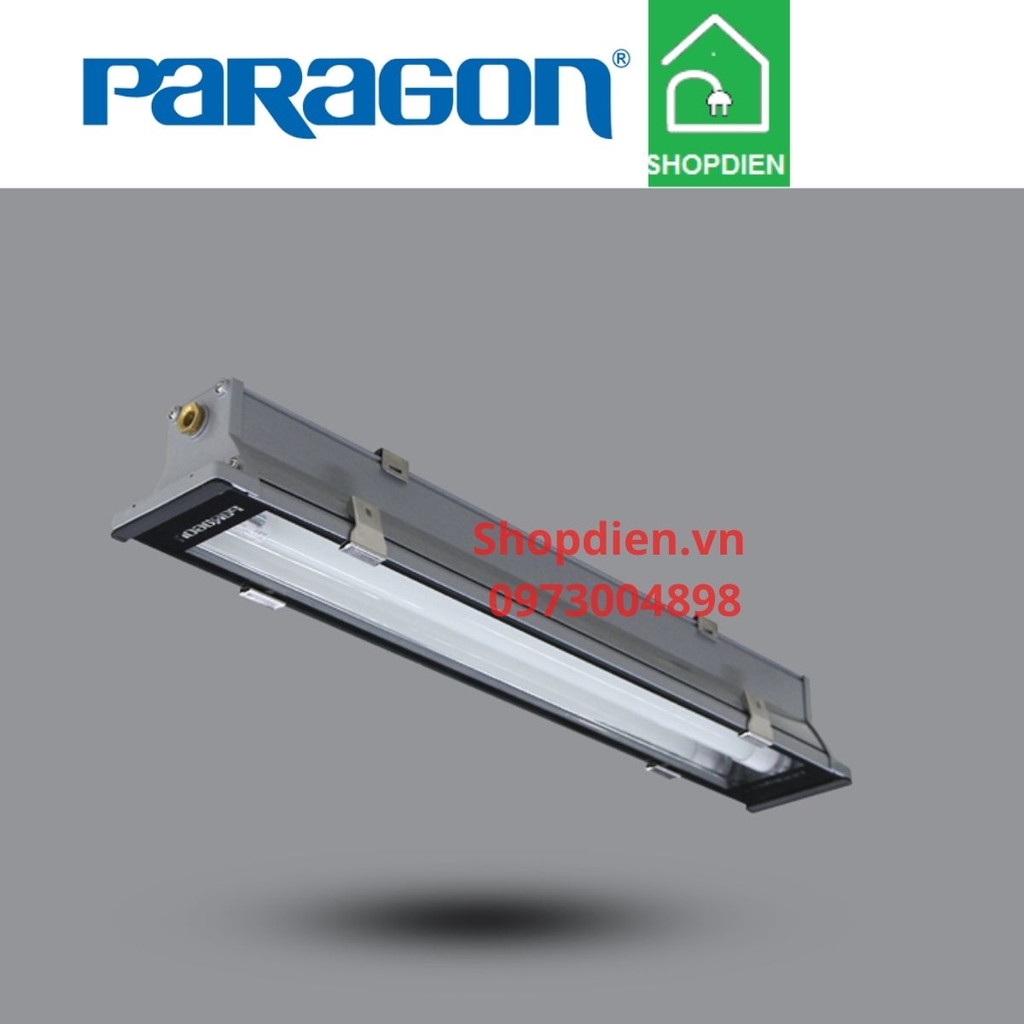 Bộ đèn chống thấm chống bụi đơn 60CM LED 1x10W Paragon-PIFK118L10