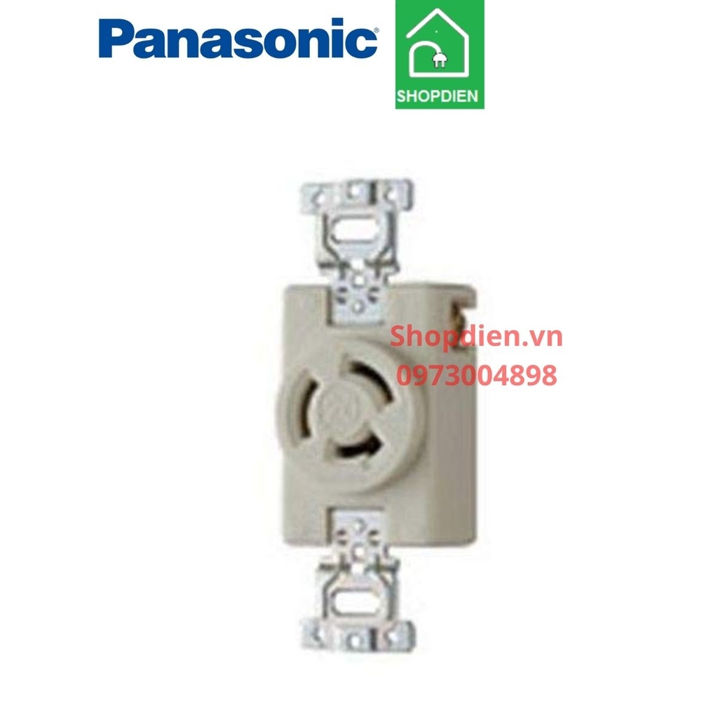 Ổ cắm khóa locking socket 3 chấu 2P+E 20A 250V Panasonic WF2320WK