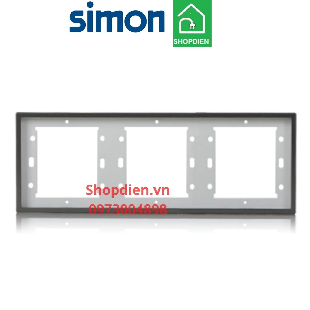 700630-61 SIMON i7 Khung ba màu ghi xám