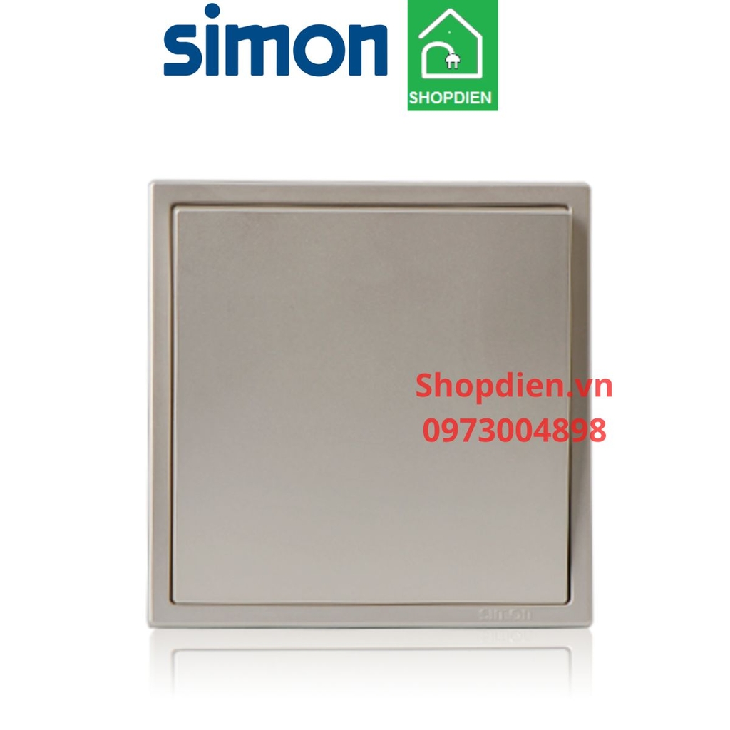 701000-46 SIMON i7 Mặt che trơn màu champagne có LED