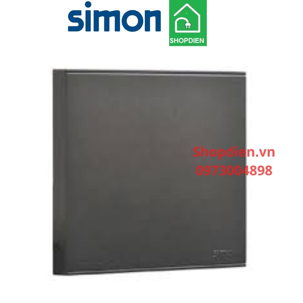 701000-61 SIMON i7 Mặt che trơn màu ghi xám