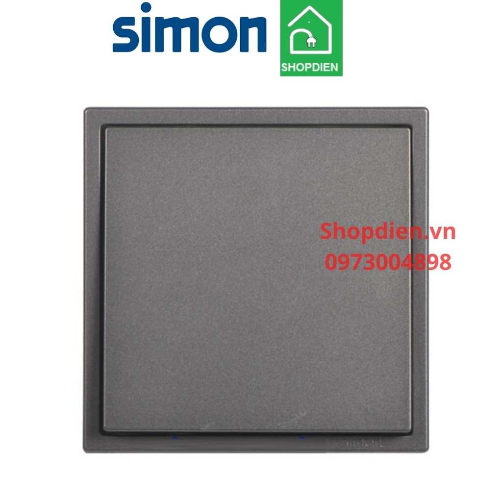 701012-61 SIMON Công tắc đơn 2 chiều i7 màu ghi xám