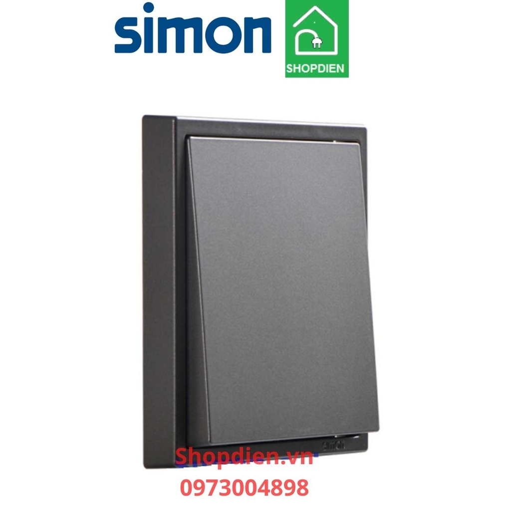 701026-61 SIMON I7 Công tắc trung gian màu ghi xám