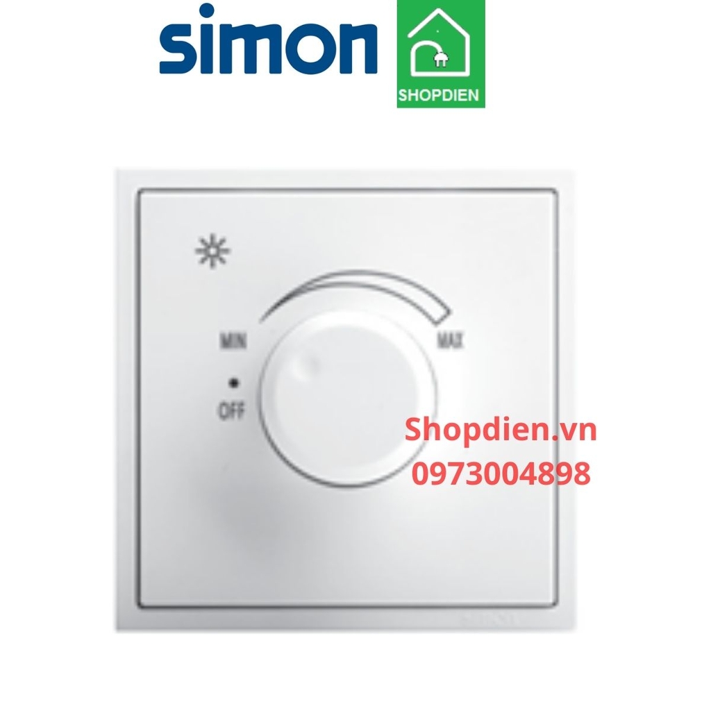 70E102 SIMON i7 Dimmer Chiết áp điều chỉnh đèn LED màu trắng