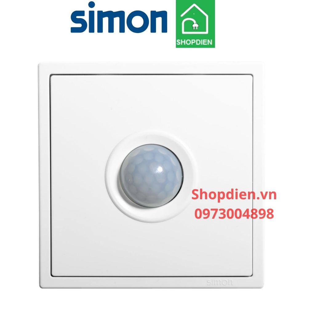 70E301 SIMON i7 Cảm biến chuyển động gắn tường màu trắng