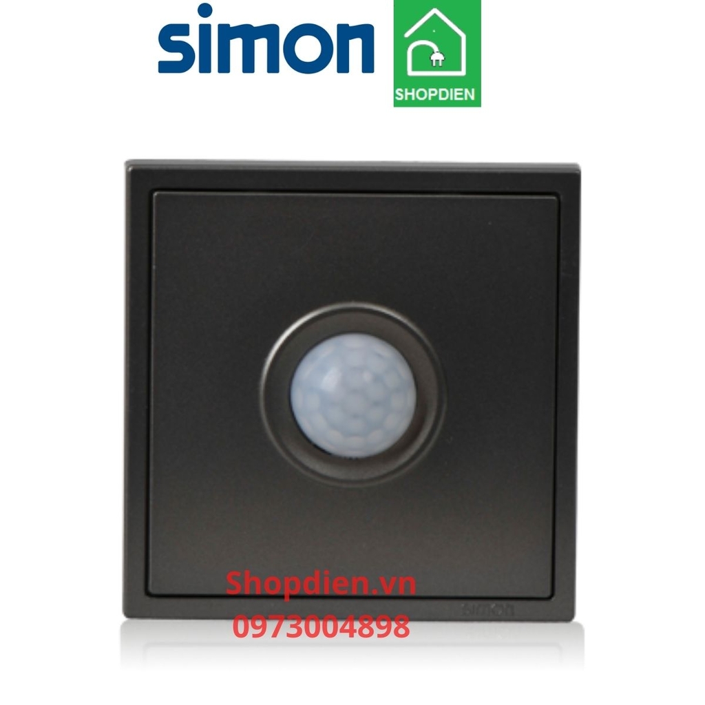 70E303-61 SIMON i7 Cảm biến chuyển động gắn tường màu ghi xám 4 dây
