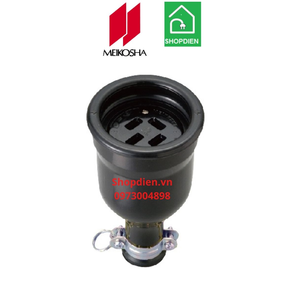 MC2615 Meikosha Ổ căm nối di động 4P 20A 250V cao su kín nước