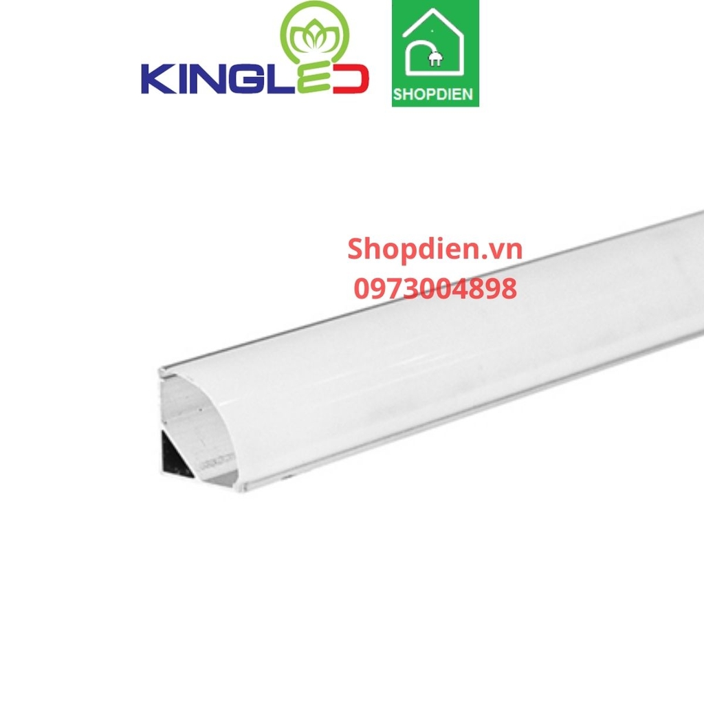 Thanh nhôm lắp góc KT 16x16mm KINGLED TNG-1616