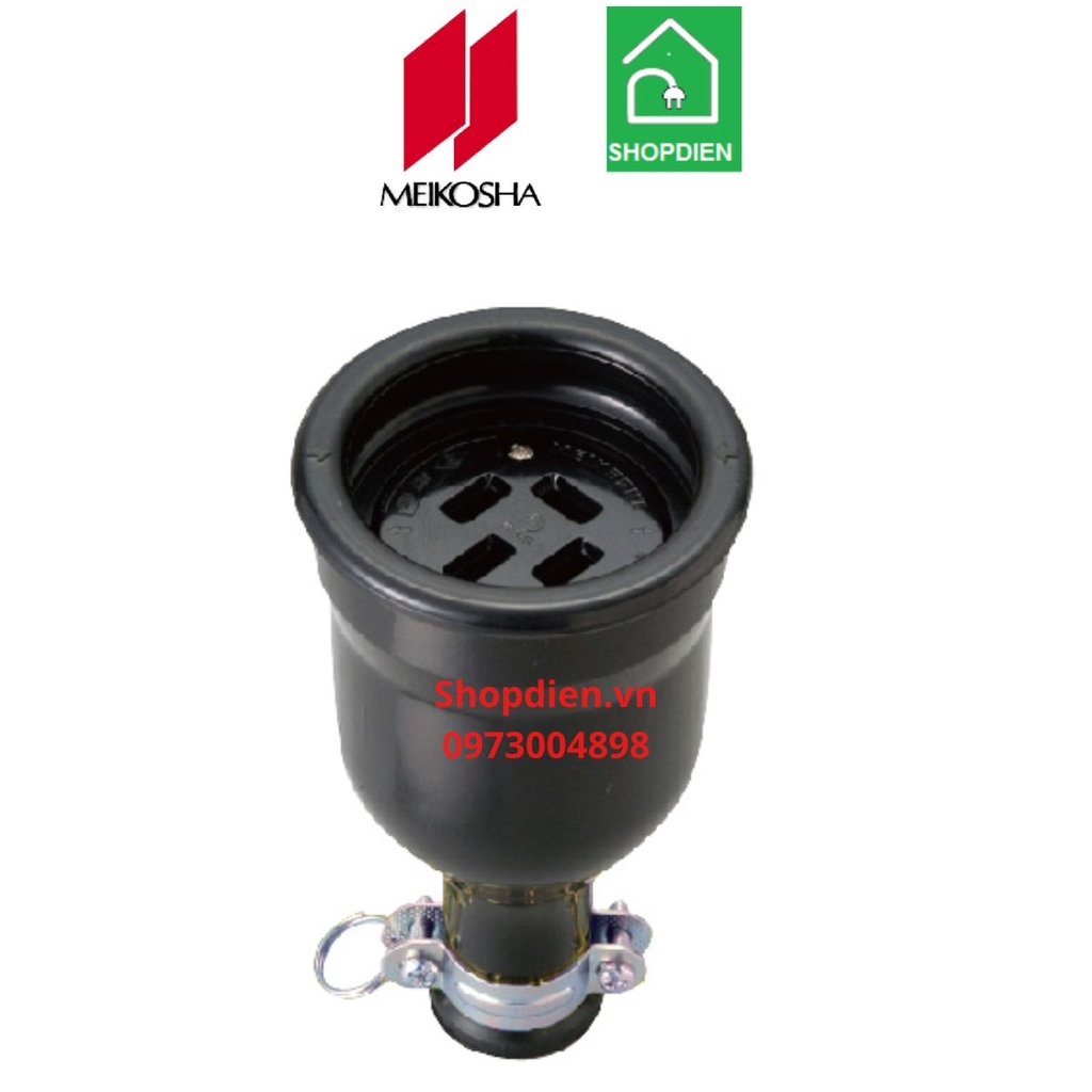 MC2623-N Meikosha Ổ căm nối di động 4P 30A 250V cao su kín nước