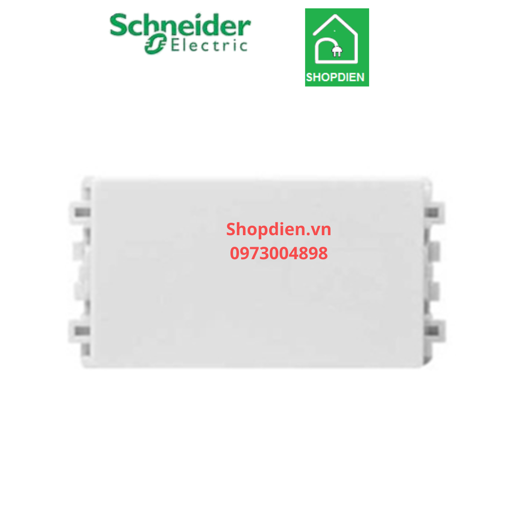 8430SP_WE_G19 Schneider Nút che trơn ZENCELO A màu trắng size S