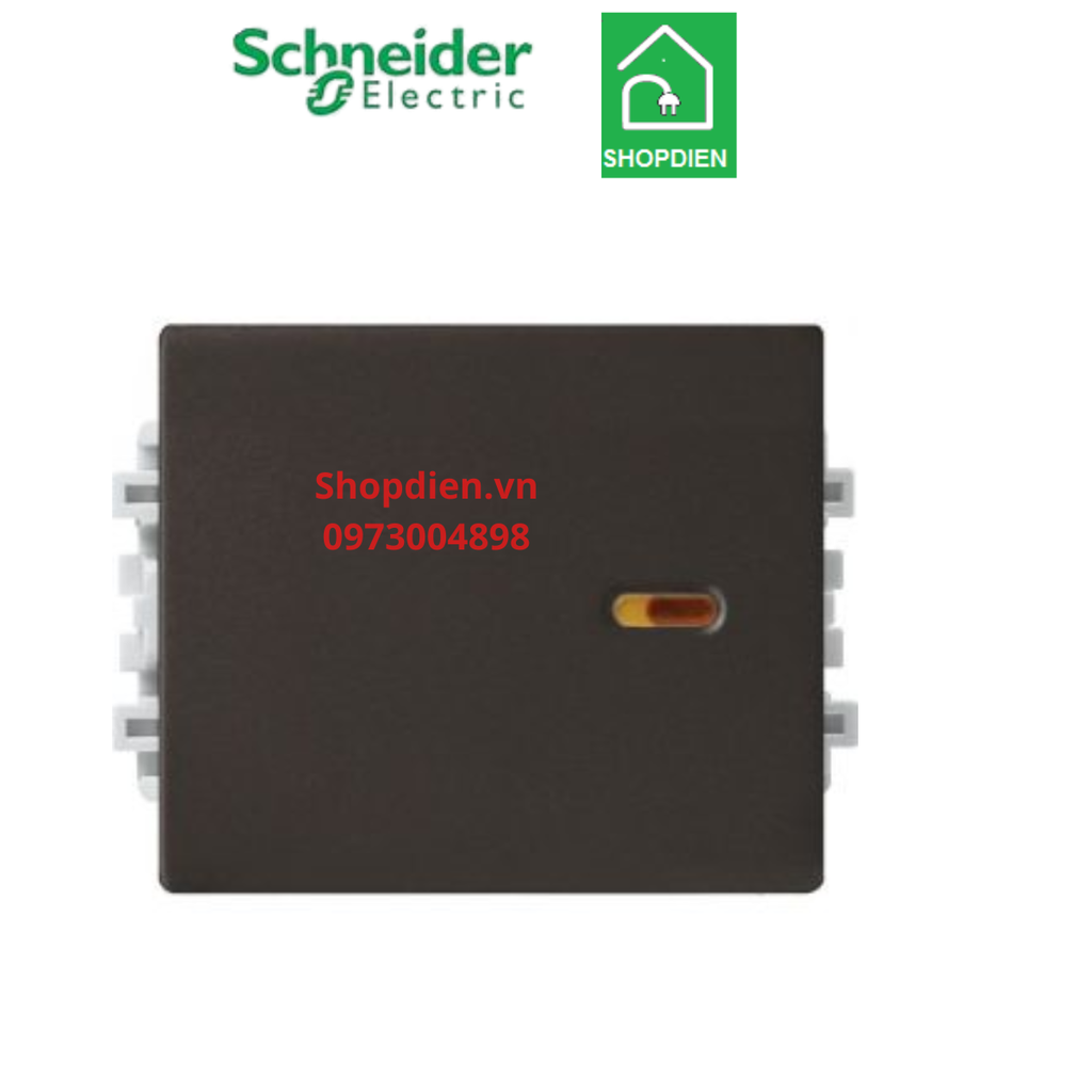 8431M_1_BZ_G19 Schneider Công tắc 1 chiều ZENCELO A size M màu đồng