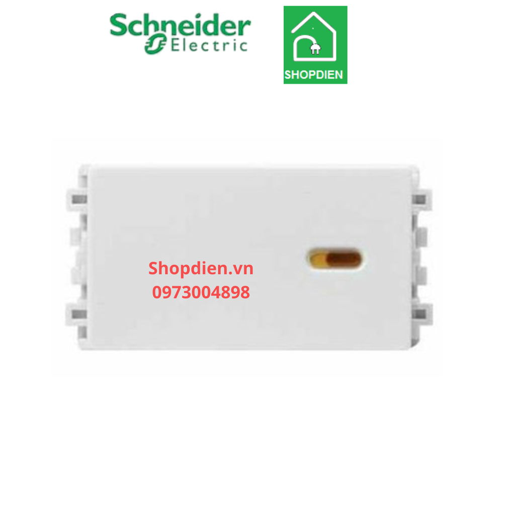 8431S_1_WE_G19 Schneider Công tắc 1 chiều ZENCELO A màu trắng size S
