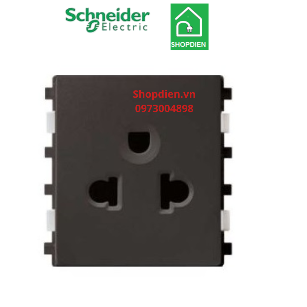 84426MUES_BZ_G19 Schneider Ổ cắm đơn 3 chấu 16A ZENCELO A màu đồng