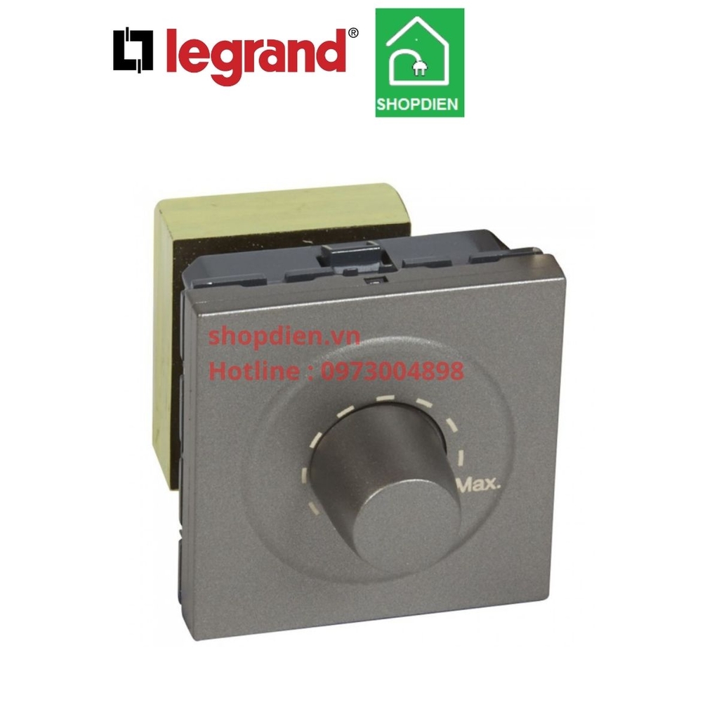 Điều chỉnh âm thanh Legrand Arteor 572784 màu ghi xám magnesium