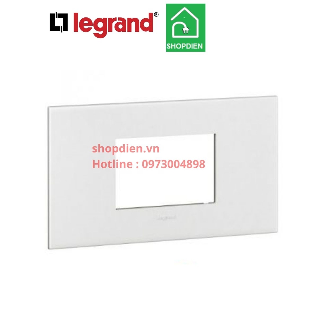 Mặt 3 thiết bị Legrand Arteor 575070 Màu trắng