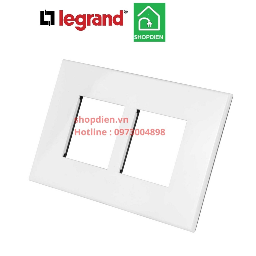Mặt 4 thiết bị Legrand Arteor 575080 Màu trắng