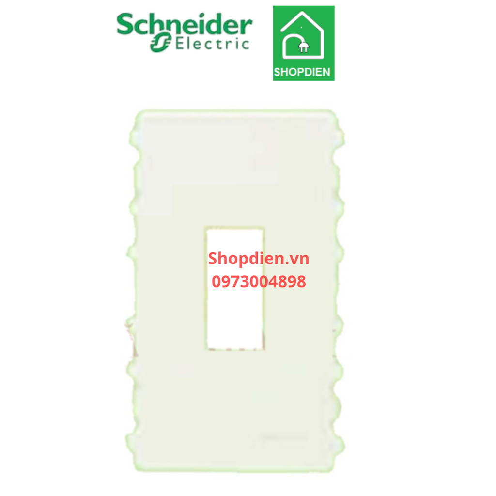 A8401SB_WE_G19 Schneider Lõi che cầu dao an toàn ZENCELO A màu trắng