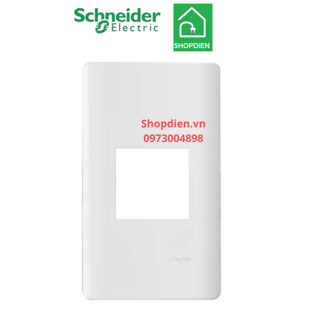 A8402MCB_WE_G19 Schneider Mặt át đôi 2 cực MCB ZENCELO A màu trắng