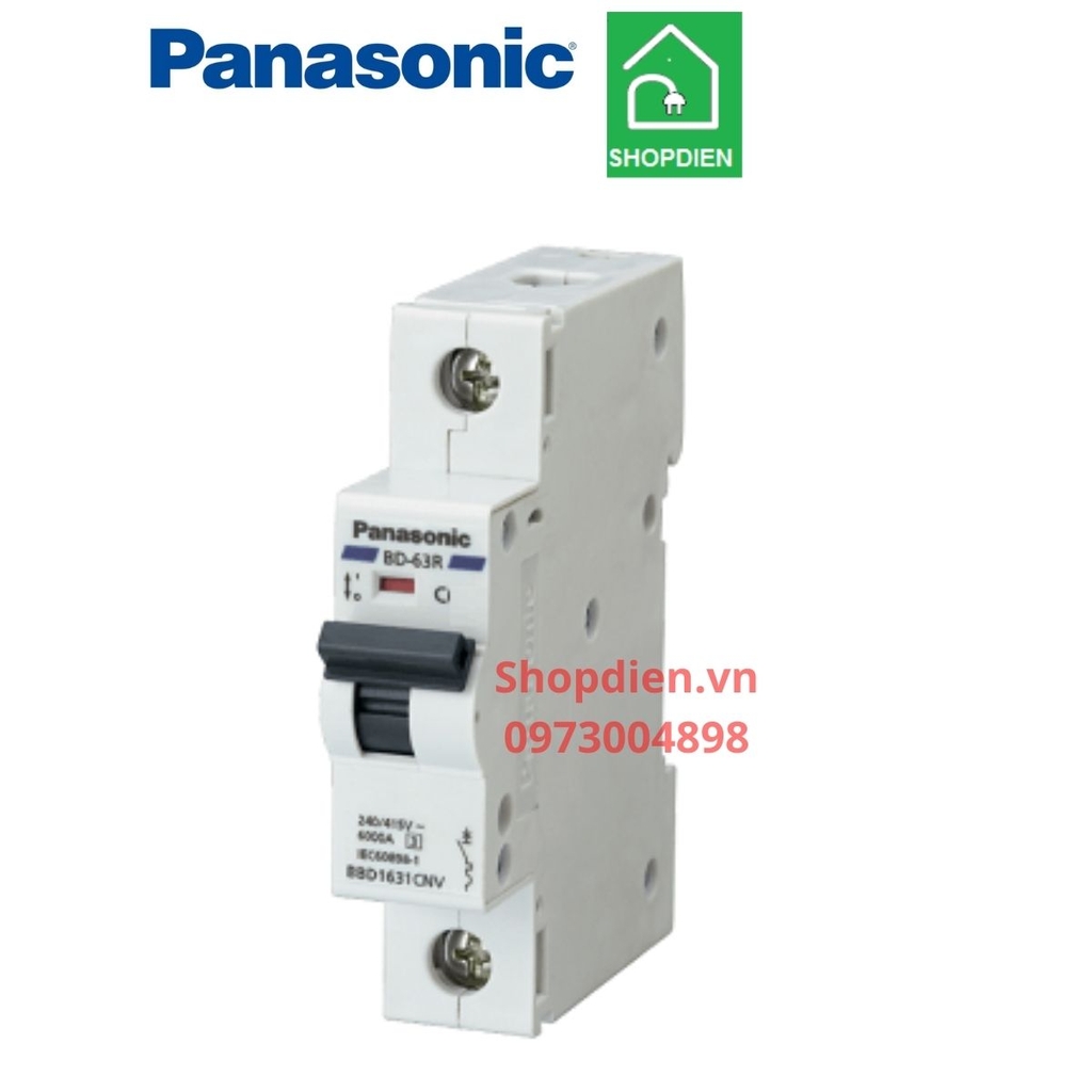 BBD1061CNV Panasonic aptomat cầu dao tự động MCB 1P 6A 6kA