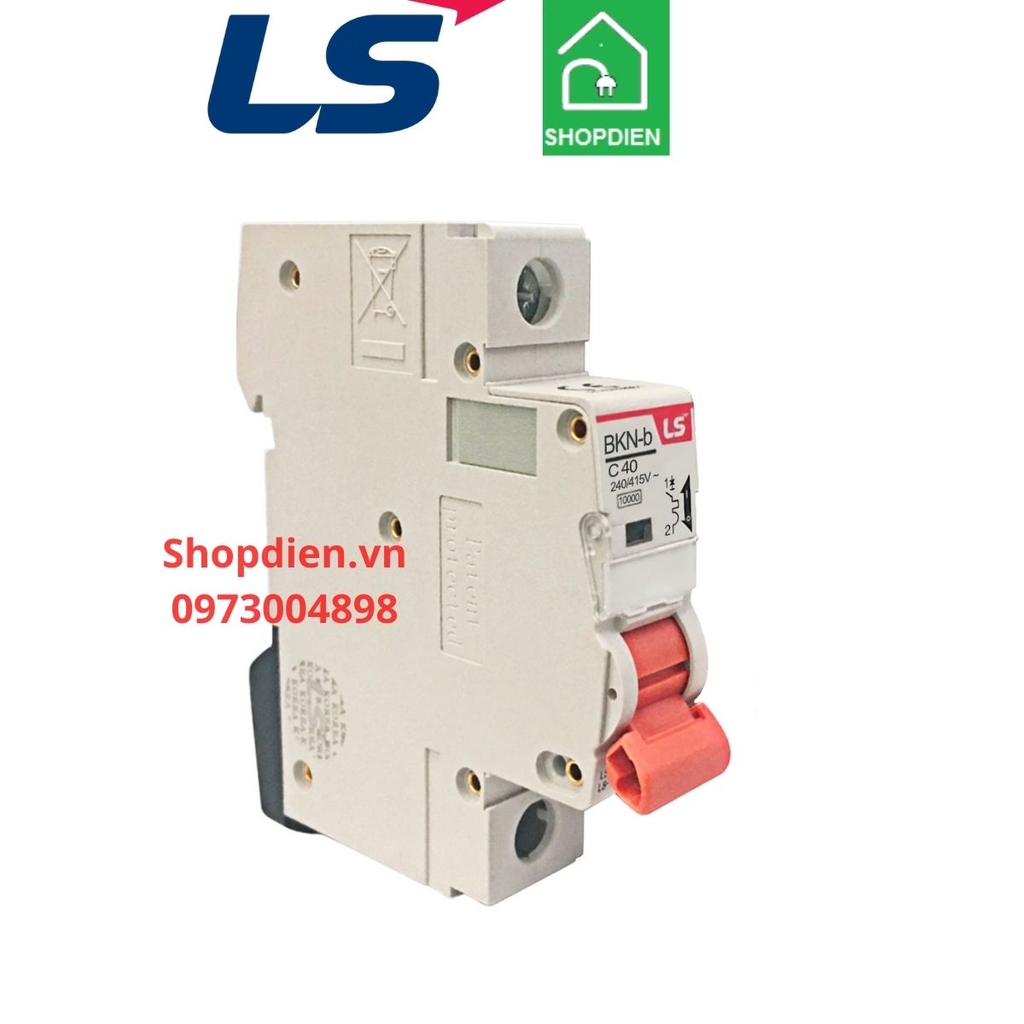 BKN-b LS MCB 1P 40A 10kA Aptomat Cầu dao tự động