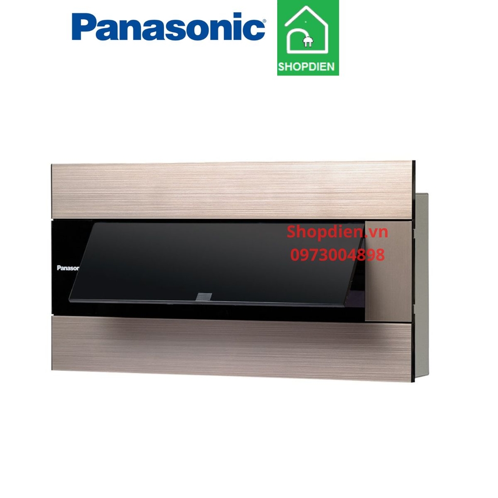BQDX08G11AV Panasonic Tủ điện âm tường 8M màu vàng ánh kim