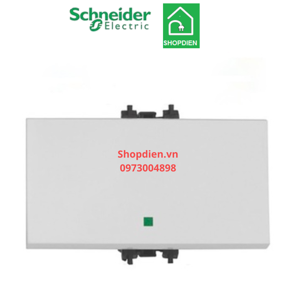 Công tắc 1 chiều size L 16AX Schneider S-FLEXI F50M4_WE