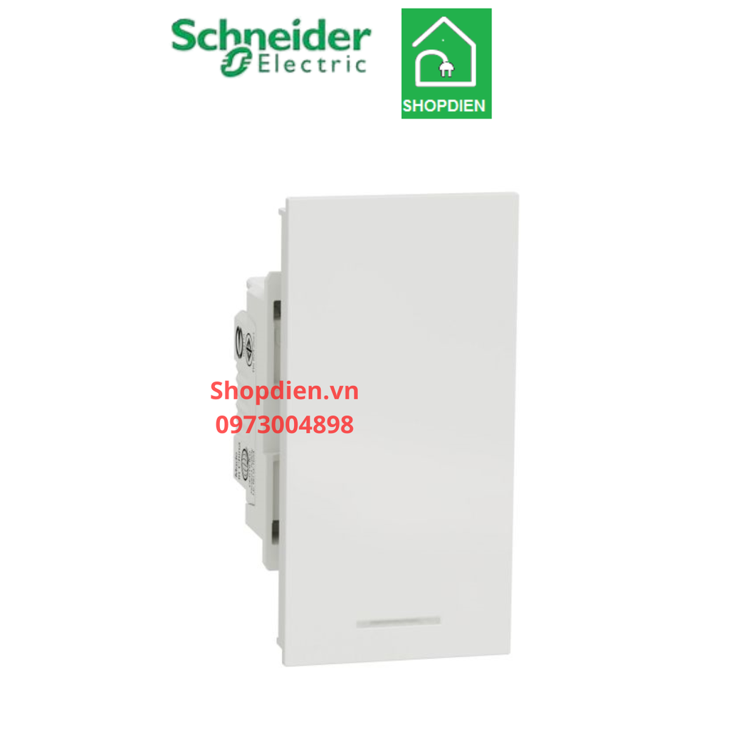 Công tắc 1 chiều size M 16AX Schneider AvatarOn A M3T31_M1F_WE