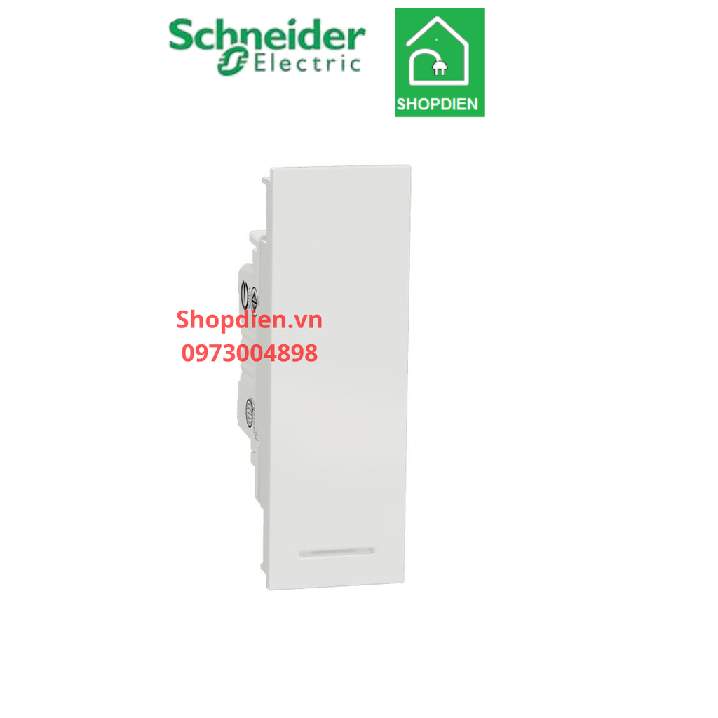 Công tắc 1 chiều 16AX Schneider AvatarOn A M3T31_1F_WE size S