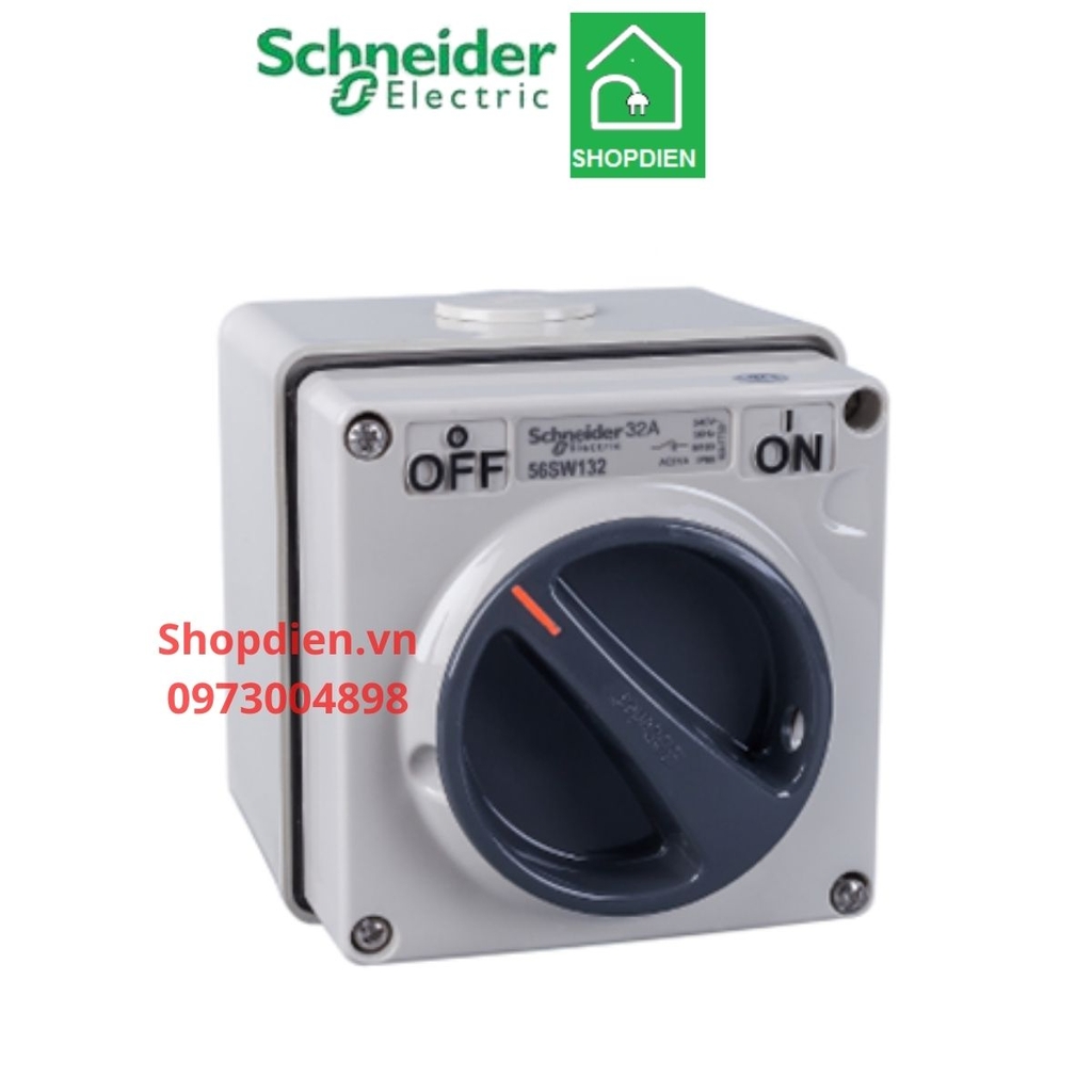 Công tắc 1P 32A Schneider S56SW132GY switch IP66 S56