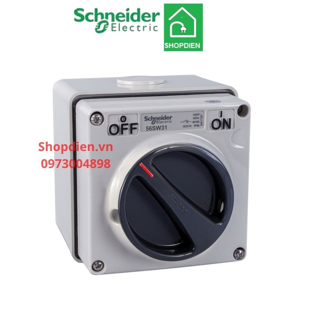 Công tắc 3P 10A Schneider S56SW310GY switch IP66 S56