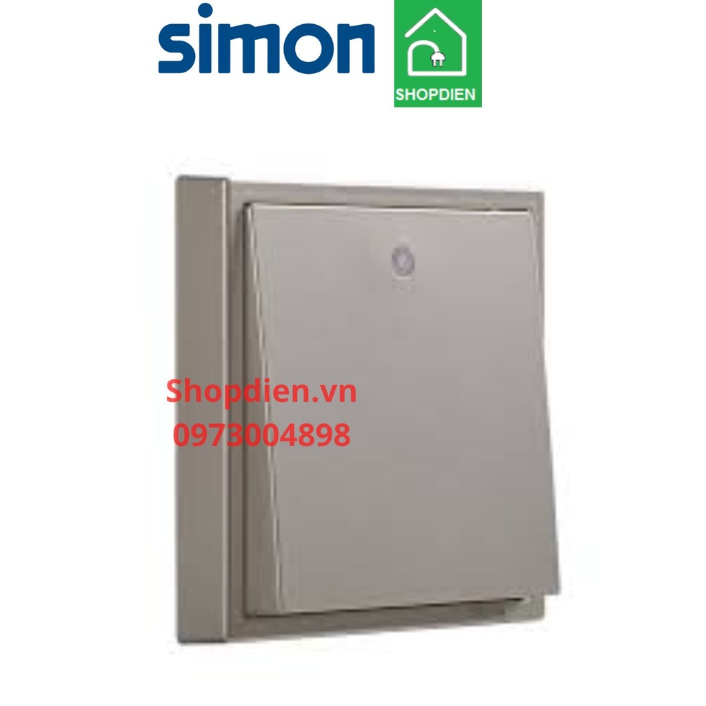 701014-46 SIMON i7 Công tắc đơn 2 chiều màu champagne có đèn