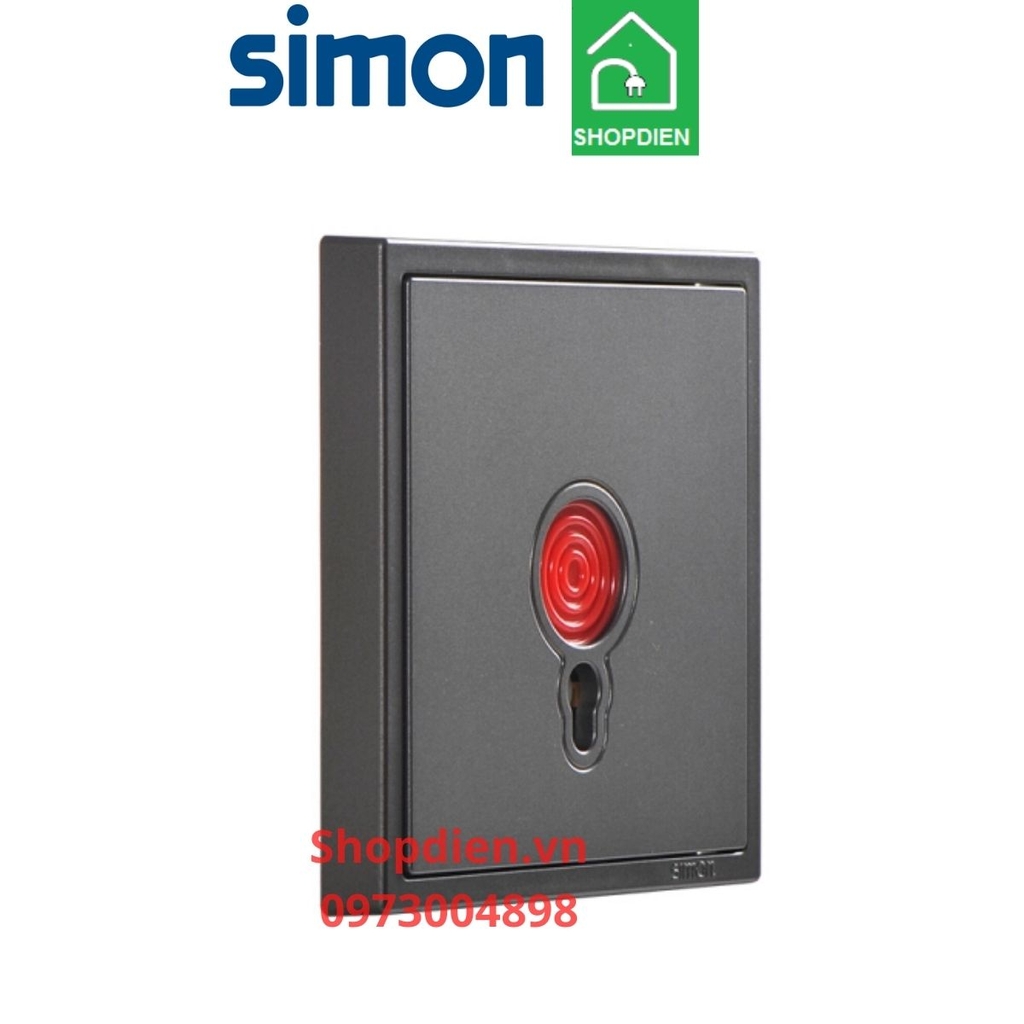 Công tắc khẩn cấp SIMON i7 màu ghi xám 705901-61