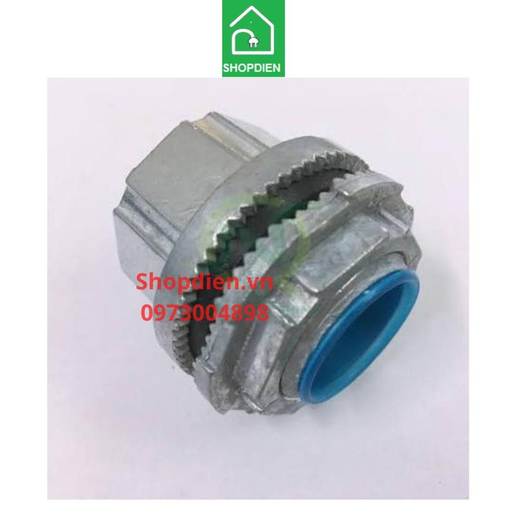 Đầu nối ống thép ren IMC 3/4 (D20) với hộp Box Connector for steel conduit