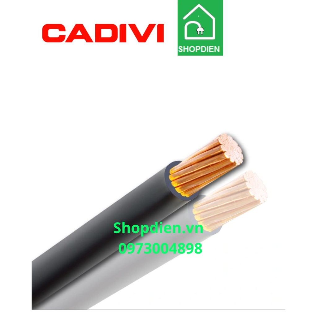 Dây cáp đơn Cu/PVC 1x95mm2 CADIVI CV