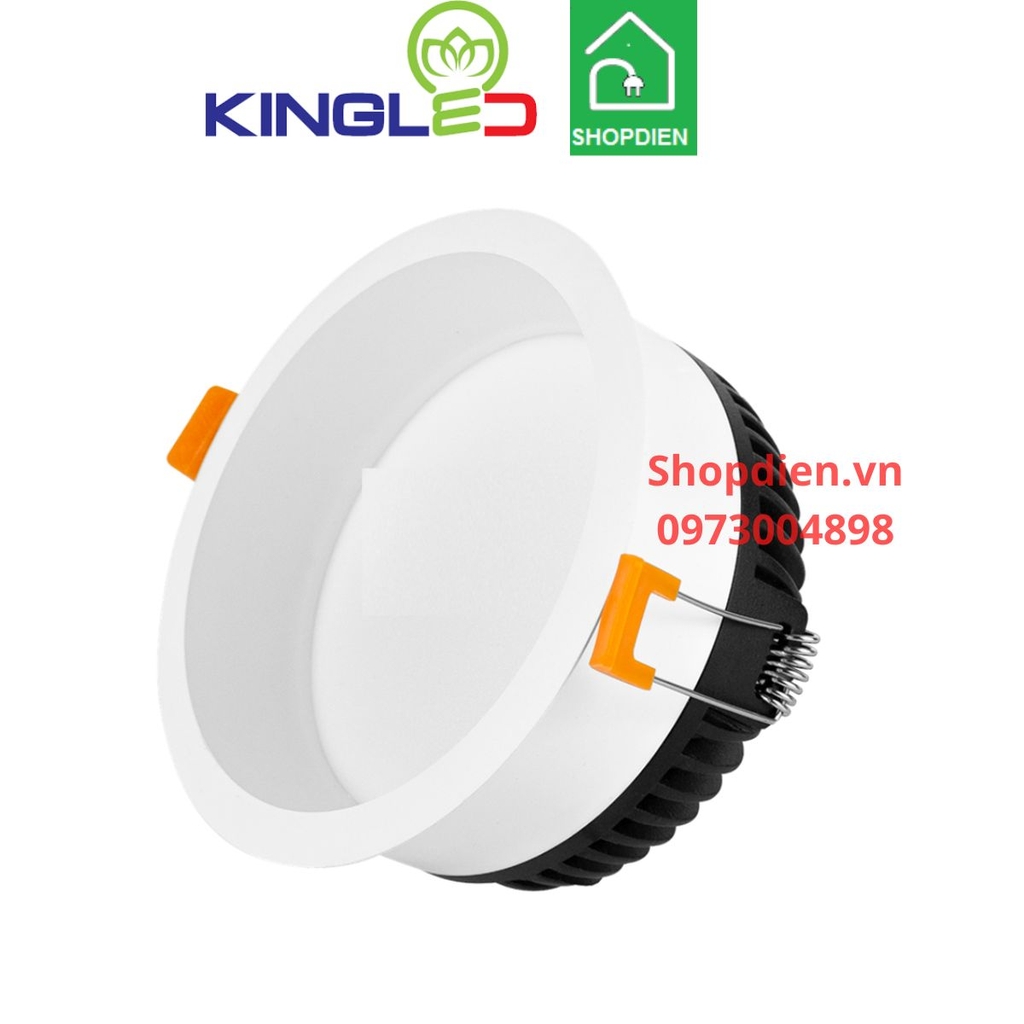DDLS-10SS-T105 KINGLED Đèn downlight âm trần 10W D90 DIAMOND chiếu sâu