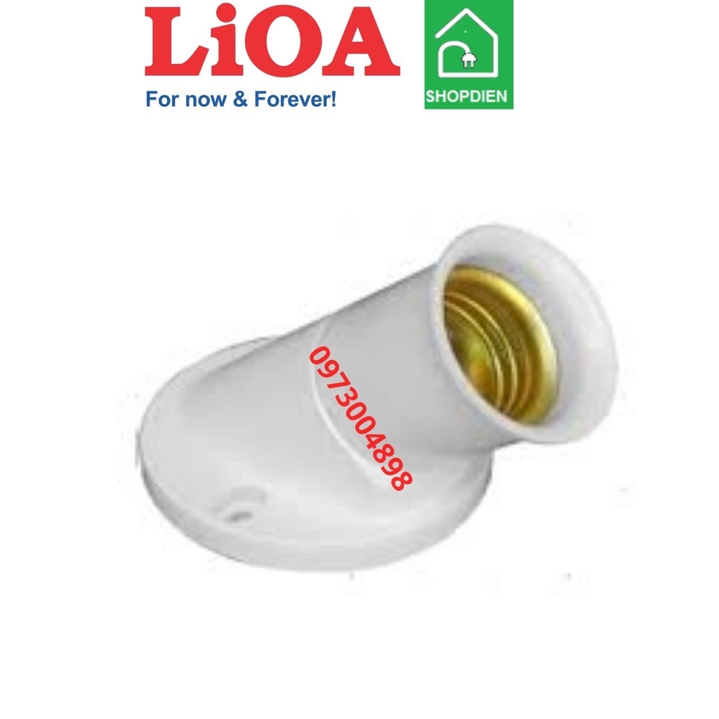 DDX45 LIOA Đui đèn vát xoáy E27