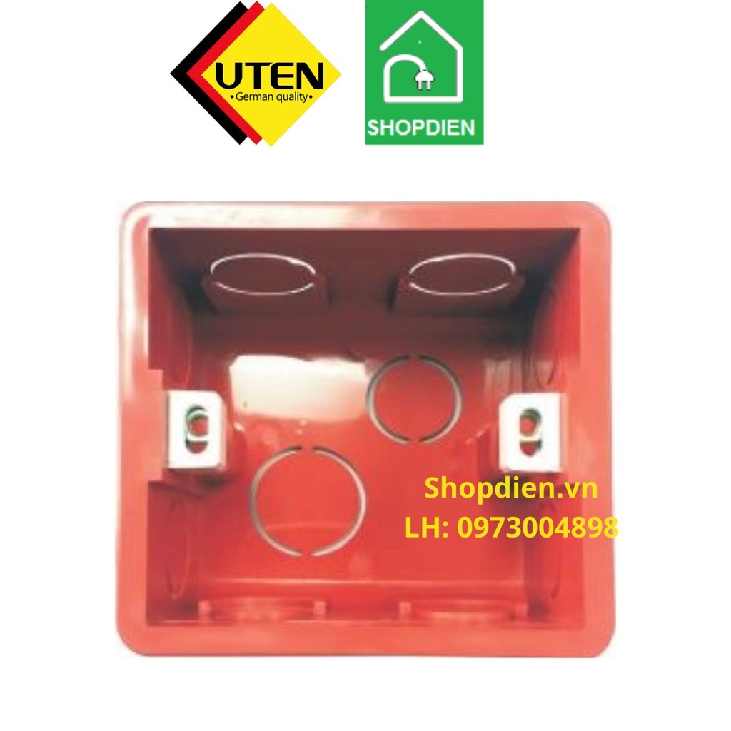 Đế âm tường vuông Uten cassee box Q7 UTEN UBBOX/A