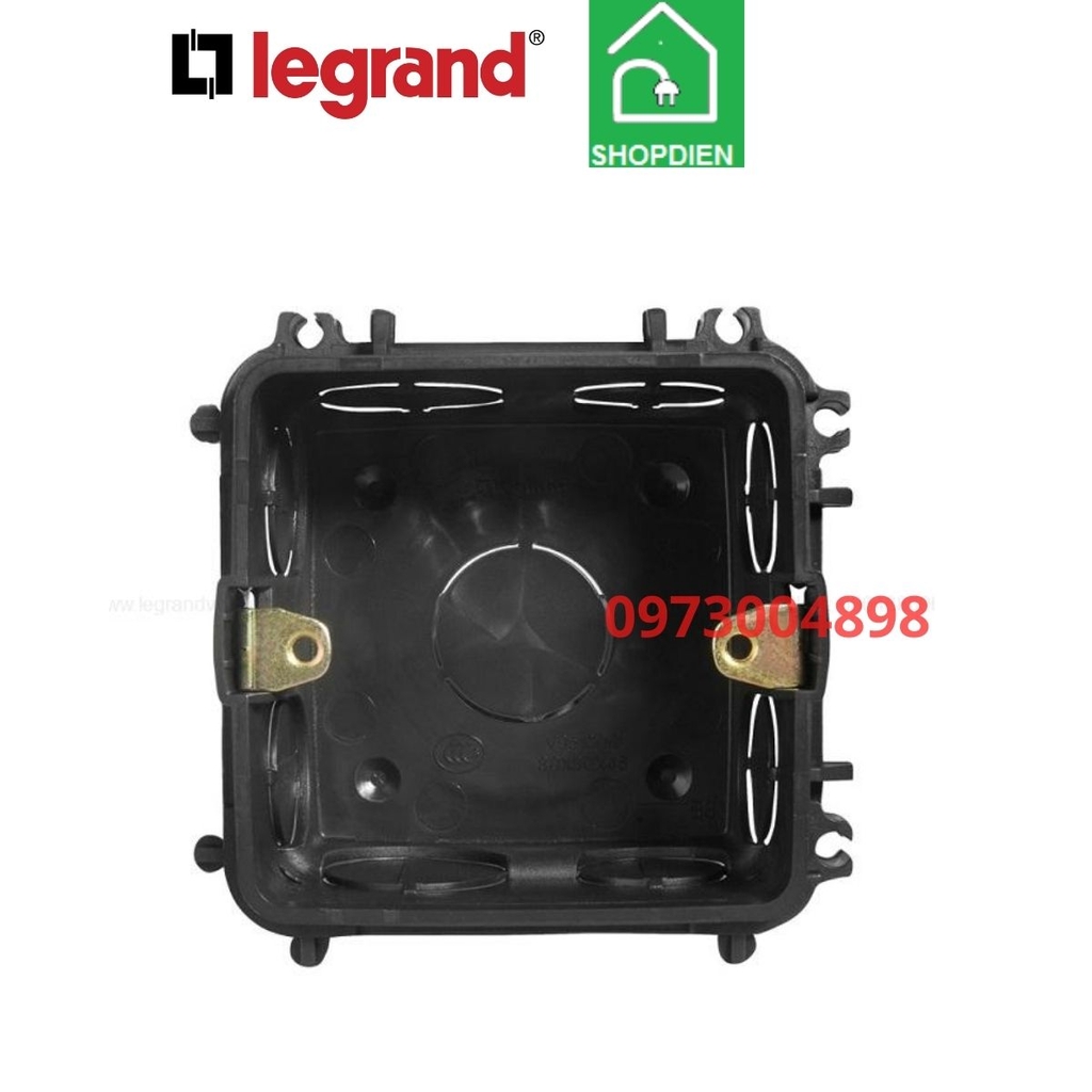 Đế âm tường vuông Legrand V95130G