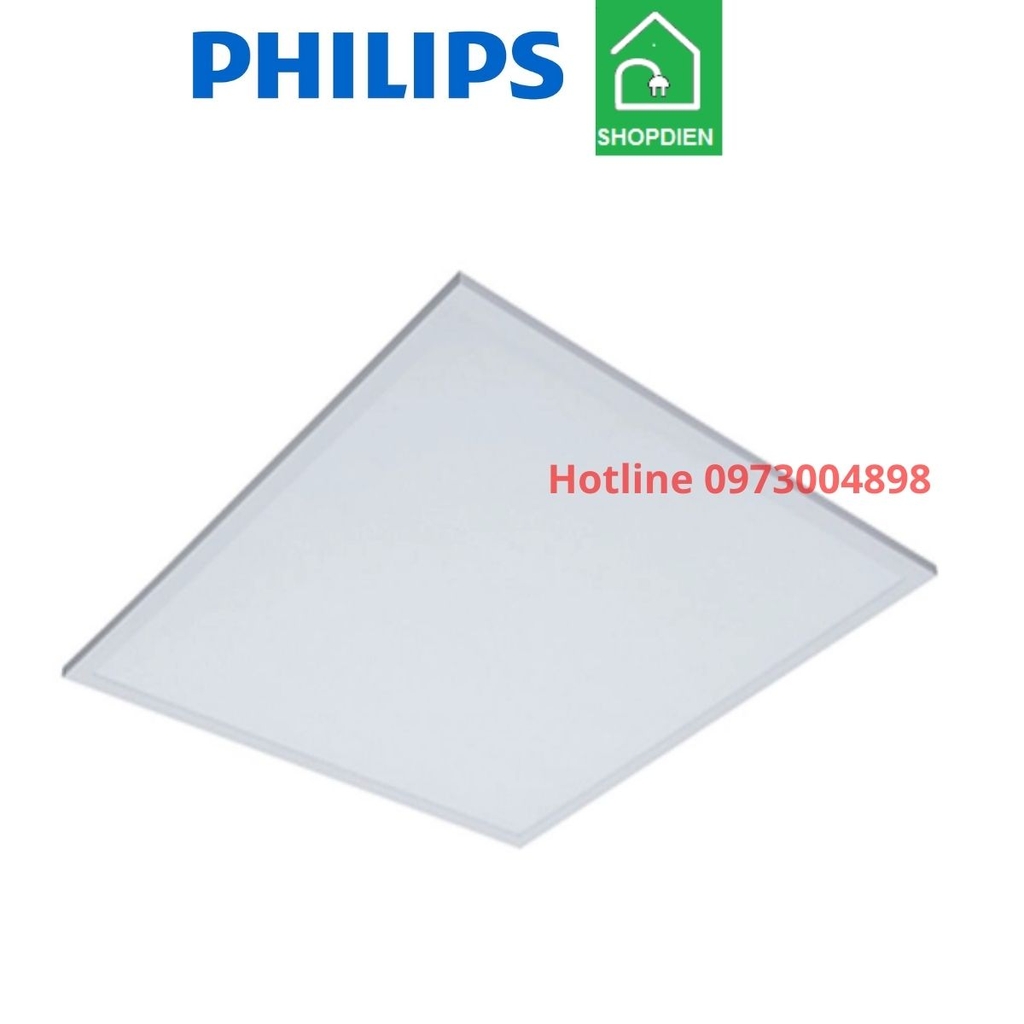 Đèn led panel âm trần Philips 600x600 36W RC048B LED32S/865 PSU W60L60 NOC GM as trắng 6500k