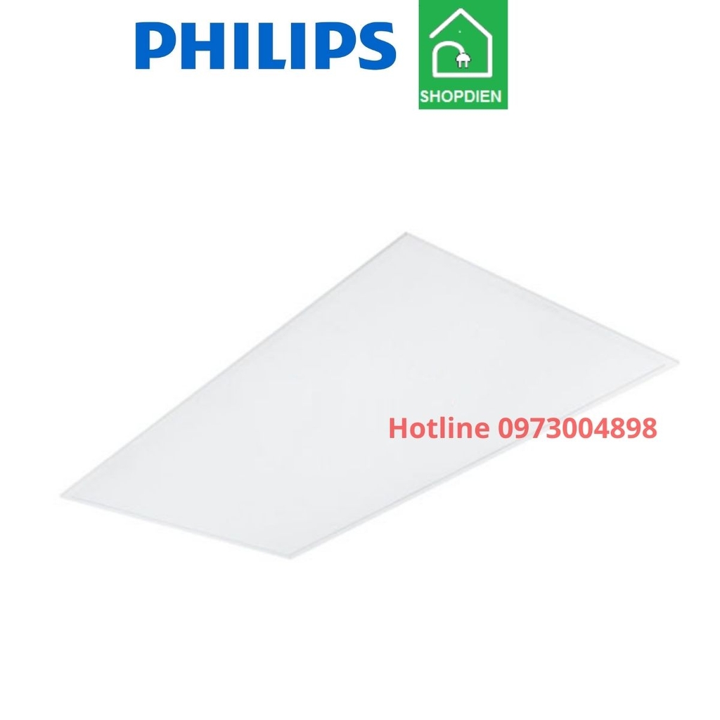 Đèn led panel âm trần Philips 600x1200 50W RC048B LED50S/865 PSU W60L120 GM as trắng 6500k