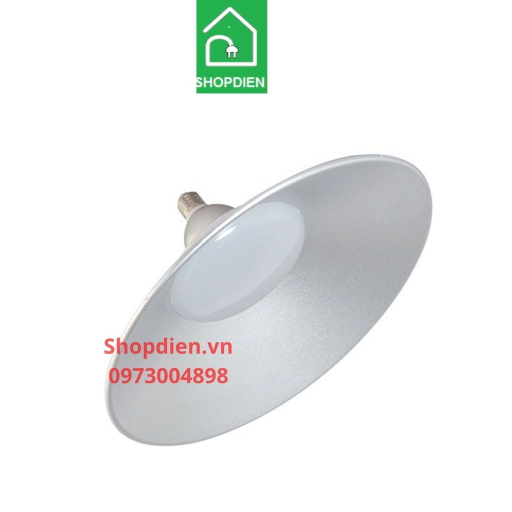 Đèn nhà xưởng chóa phản quang Lowbay đui xoáy E27 50W ĐNXE27-50W