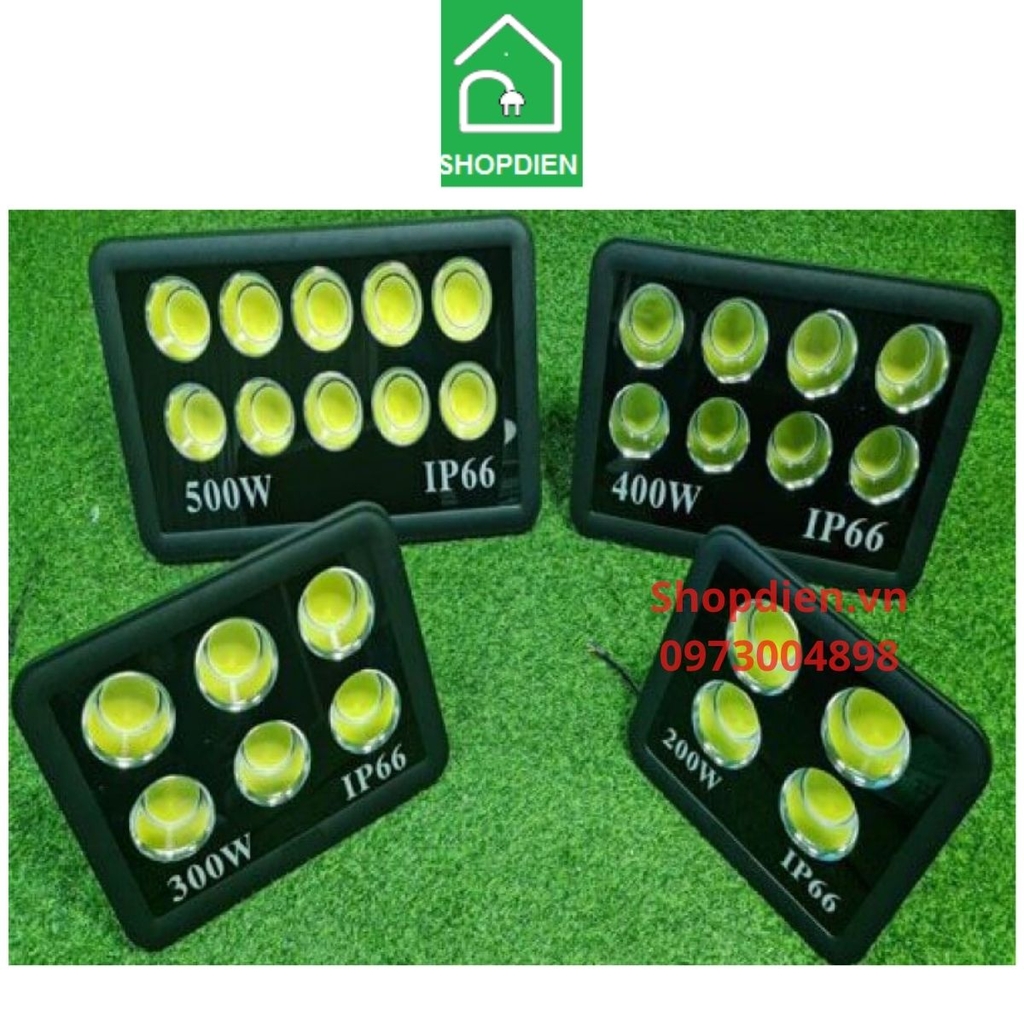 Đèn pha LED 8086 ngoài trời 600W Pha8086-600W