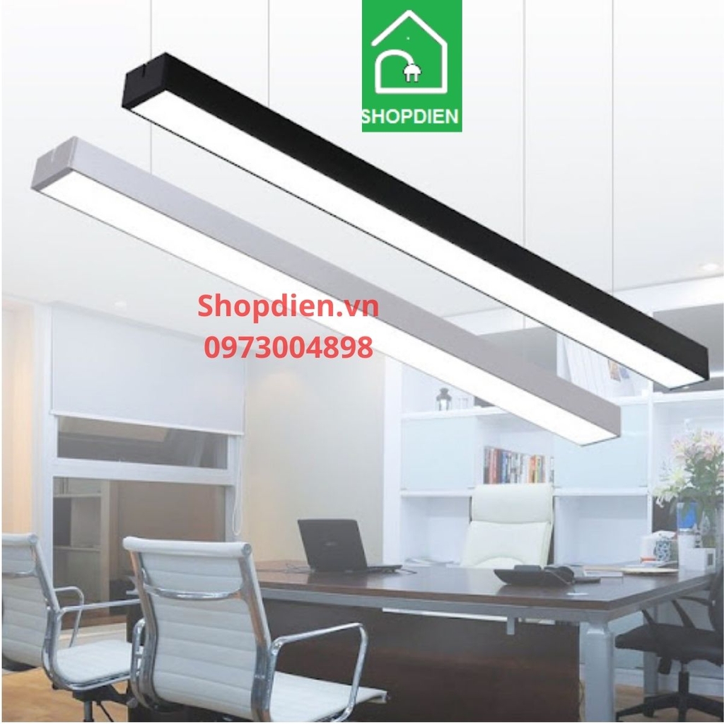 Đèn thả văn phòng 40W kích thước 100x1200mm ĐTVP100x1200 40W giá rẻ