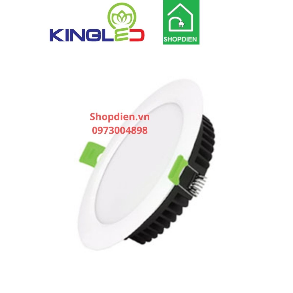 DL-6SS-T100-DM KINGLED Đèn downlight 6W D76 RUBY đổi màu âm trần