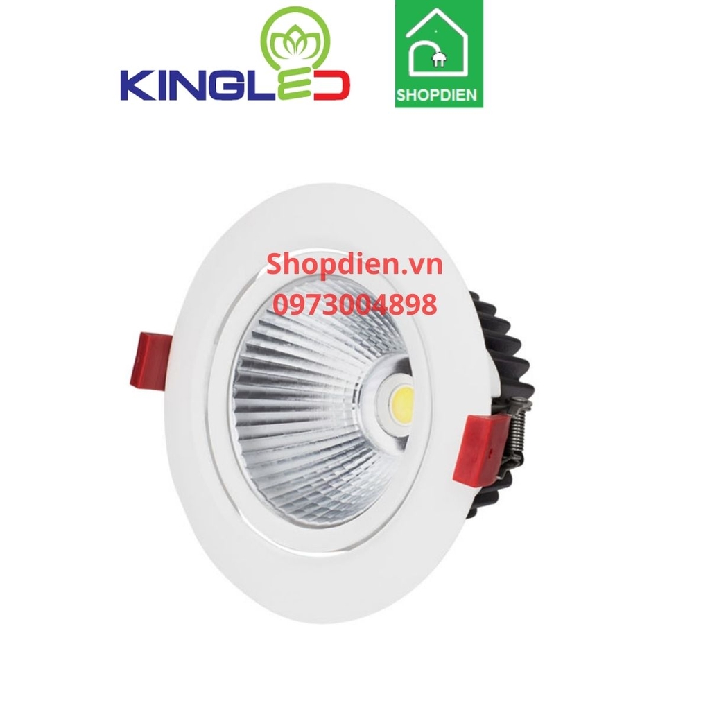 DLR-7SS-T90 KINGLED Đèn rọi âm trần 7W D76 OPAL