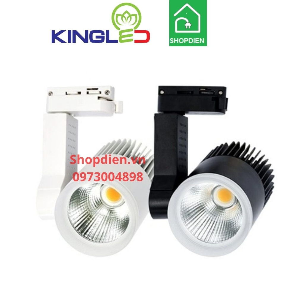 DTL-30SS KINGLED Đèn LED rọi ray 30W BERYL vỏ trắng , đen