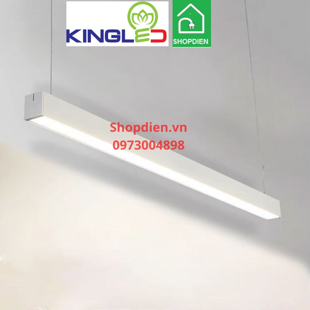 DTP-54SS-118-T KINGLED Đèn thả văn phòng 54W Profile vỏ trắng