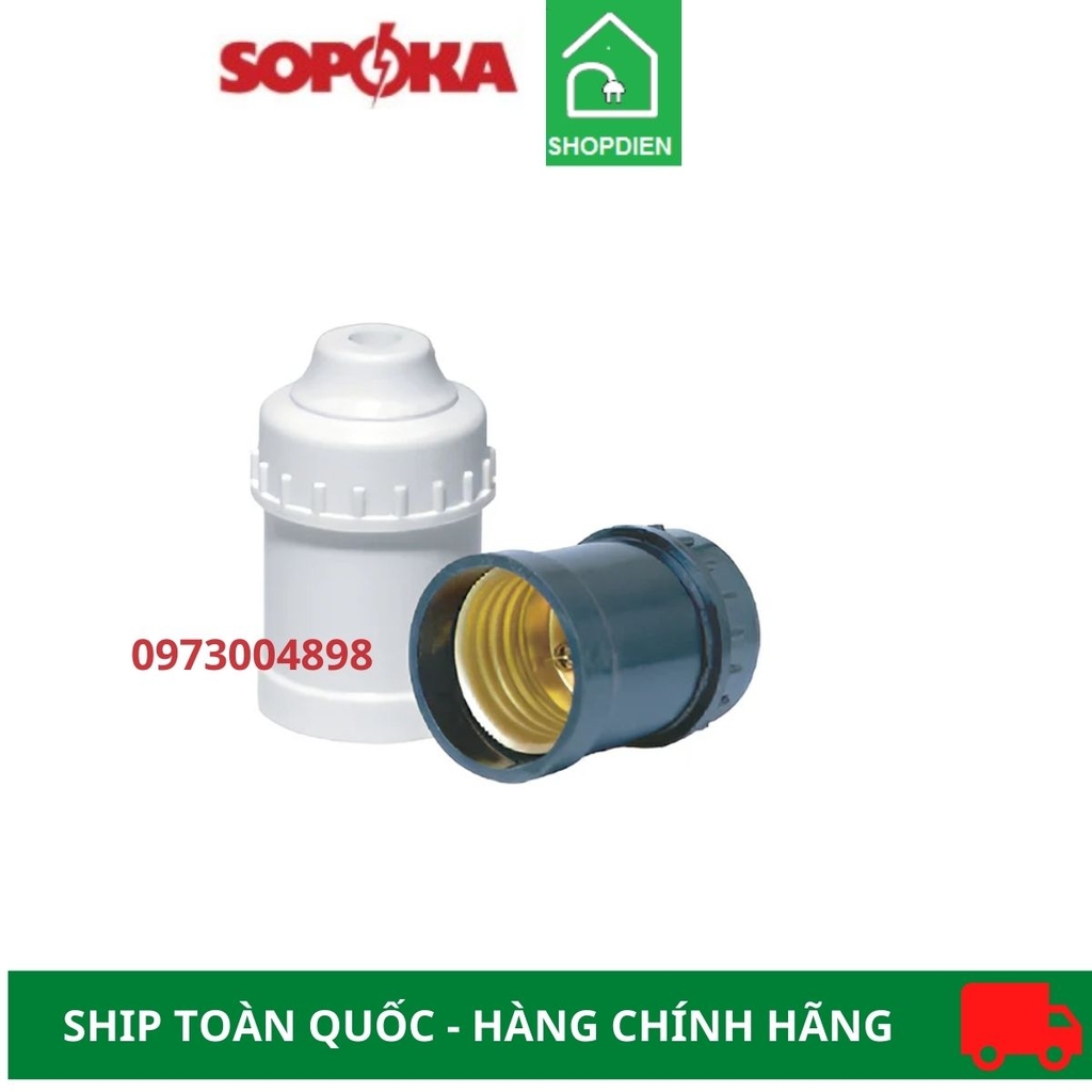 Đui xoáy thẳng E27 Sopoka ĐT1 ĐT2