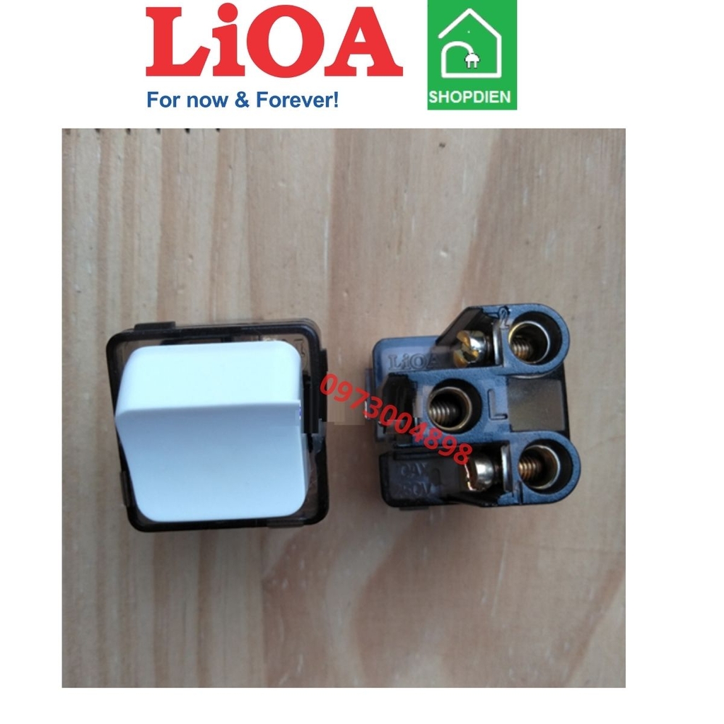 E18SM Lioa Công tắc 2 chiều 10A